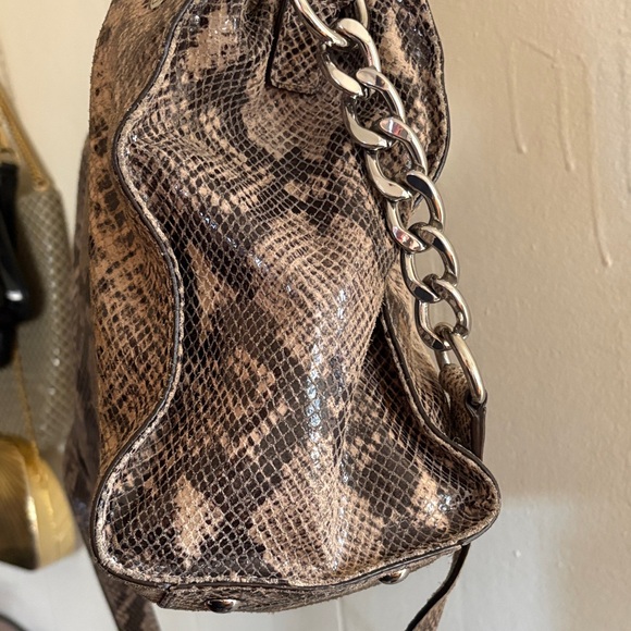 Michael Kors Tan Snake Print Tote - Picture 10 of 15